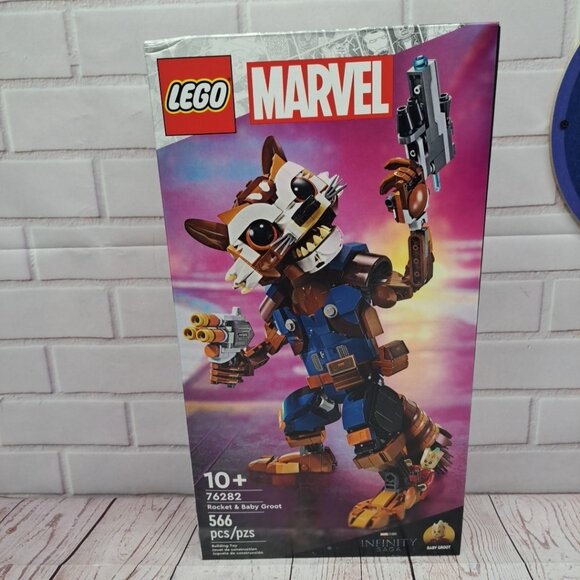 LEGO Marvel Rocket & Baby Groot #76282, 566 pcs (2024) Guardians of the Galaxy - Picture 1 of 6